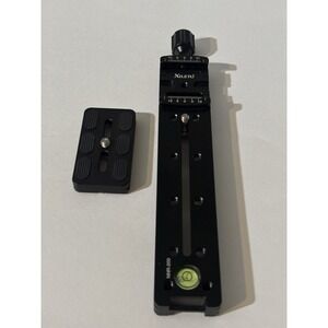 Xiletu NNR-200 Slide Rail Quick Release Plate Clamp Aluminum for Tripod